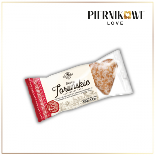 SERCA TORUŃSKIE OBLANE LUKREM O SMAKU MARCEAPNOWYM 120G