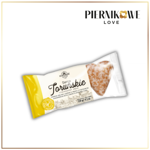 SERCA TORUŃSKIE OBLANE LUKREM O SMAKU CYTRYNOWYM 120G