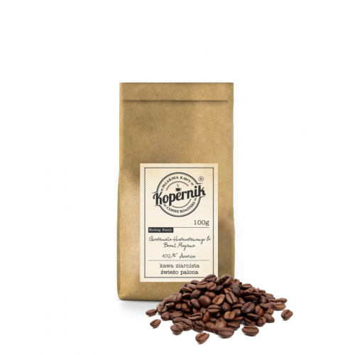 GWATEMALA HUEHUETENANGO & BRAZIL MOGIANA 100G-DOBRA KAWA ZIARNISTA