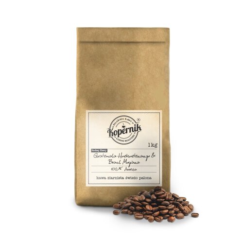 GWATEMALA HUEHUETENANGO & BRAZIL MOGIANA 1KG -DOBRA KAWA ZIARNISTA