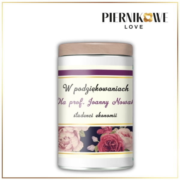W PODZIĘKOWANIACH PUSZKA BIAŁA 150G - PREZENTY NA PODZIĘKOWANIE