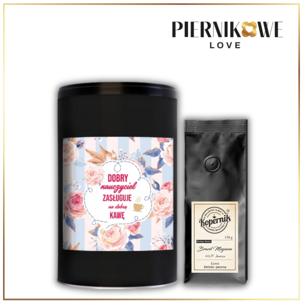 DLA DOBREGO NAUCZYCIELA PUSZKA CZARNA 150G - PREZENT DLA NAUCZYCIELA